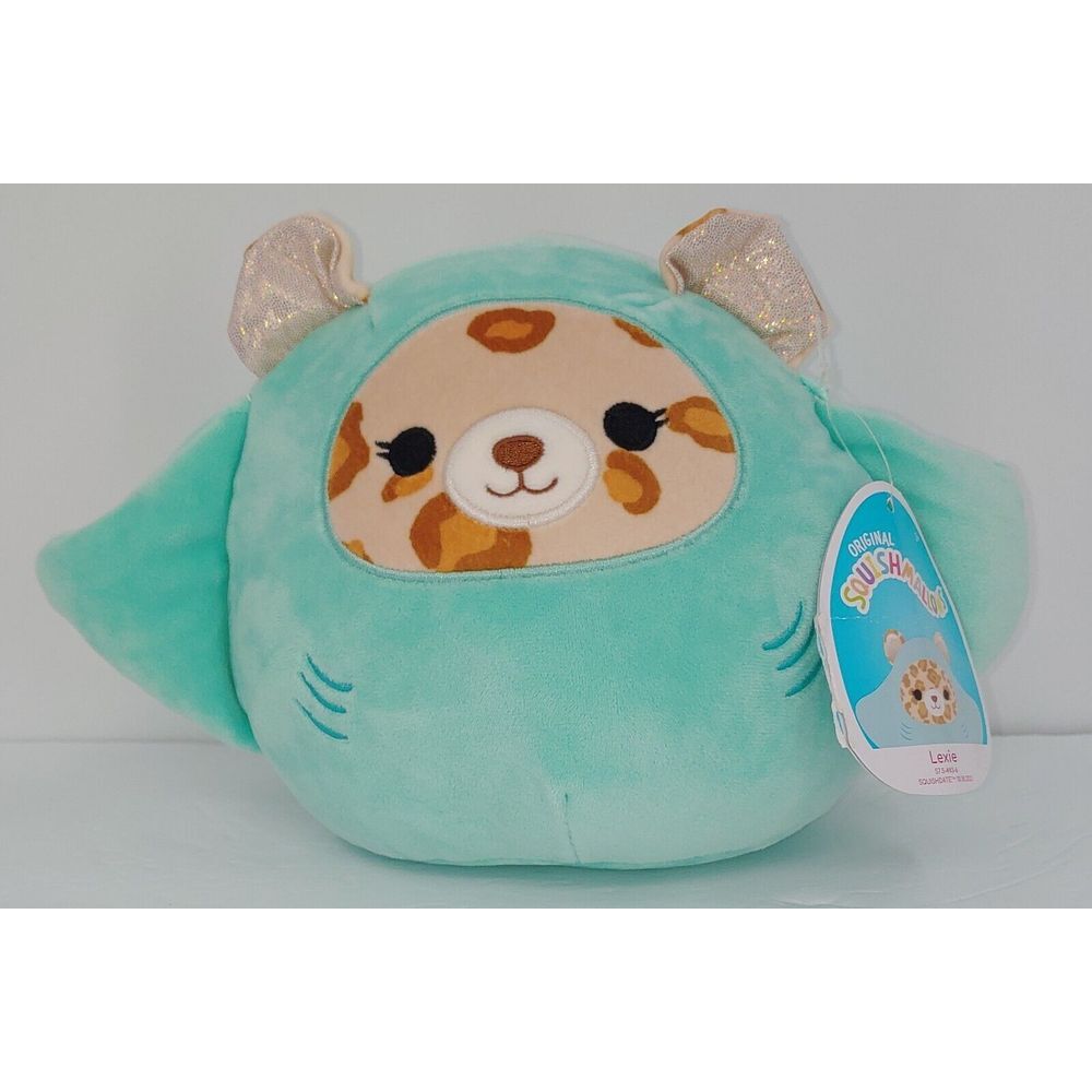Squishmallows Lexie the Cheetah In a Stingray Costume 7" Plush Kellytoy Tags